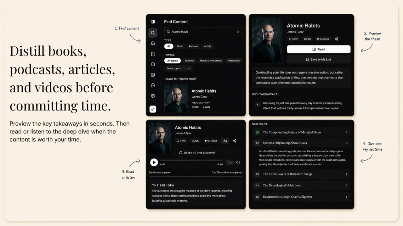 Netflux storyboard: Distill before committing time