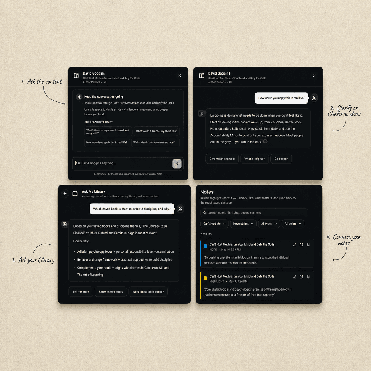 Netflux storyboard: Think with your notes